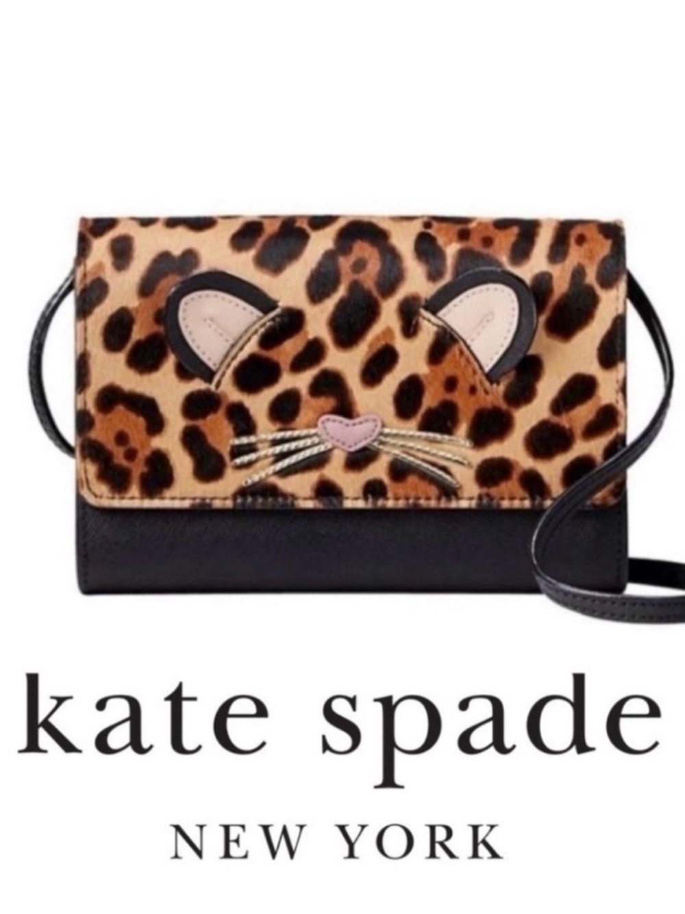 kate spade Leopard Summer Run Wild Crossbody